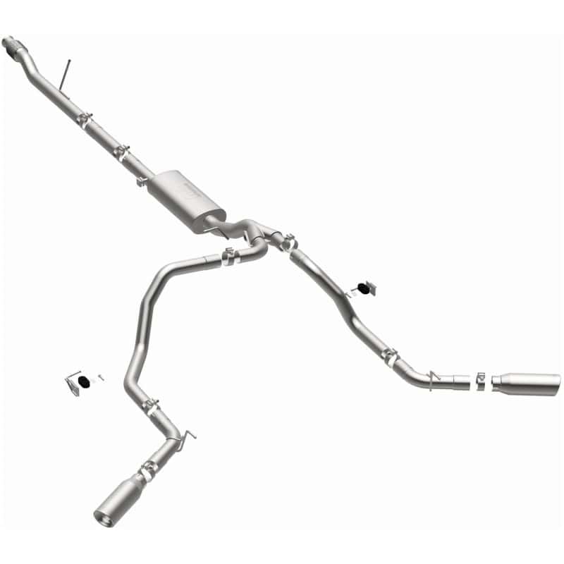 Magnaflow — MagnaFlow 2019 Chevy Silverado 1500 V8 5.3L Street Series Dual Split Exit Exhaust w/ Polished Tips
Cat-Back - view 30