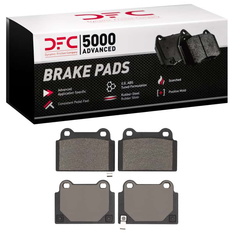 DFC — DFC 08-15 Mitsubishi Lancer Rear 5000 Advanced Low Metallic Brake Pads
DFC Brake Pad Set - view 4