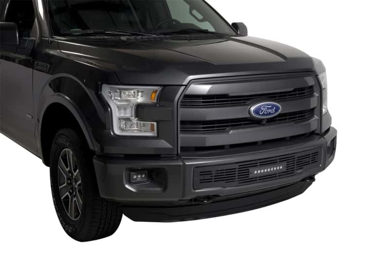 Putco — Putco 15-17 Ford F-150 - SS Black Bar Design w/10in Luminix Light Bar Bumper Grille Inserts
BmprValanceGrilleIns - view 5