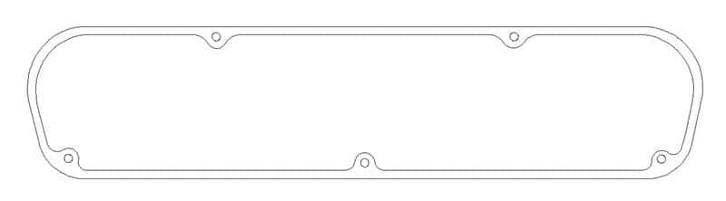 Cometic Gasket — Cometic Chrysler LA V8 .094in Fiber Valve Cover Gasket
Valve Cover Gasket - view 1
