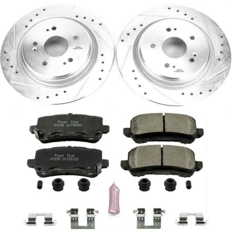 PowerStop — Power Stop 15-19 Acura TLX Rear Z23 Evolution Sport Brake Kit - view 1
