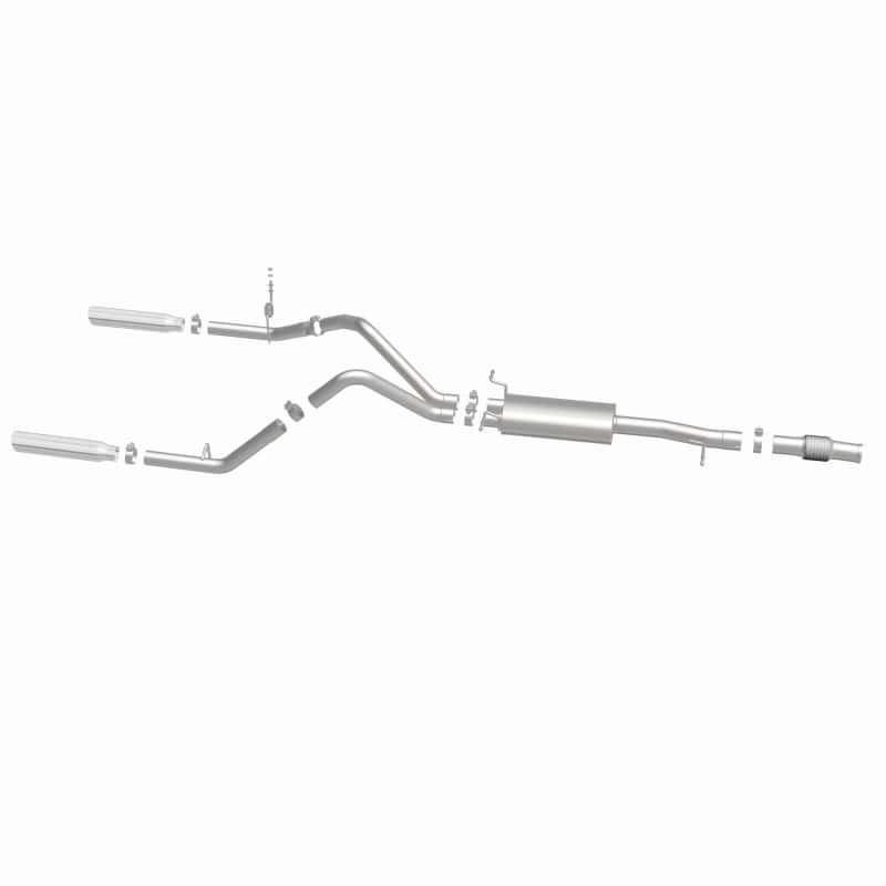 Magnaflow — Magnaflow 14 Chev Silverado V8 5.3L SC Cab Dual Split Rear Exit SS Cat Back Perf Exhaust
Cat-Back - view 28