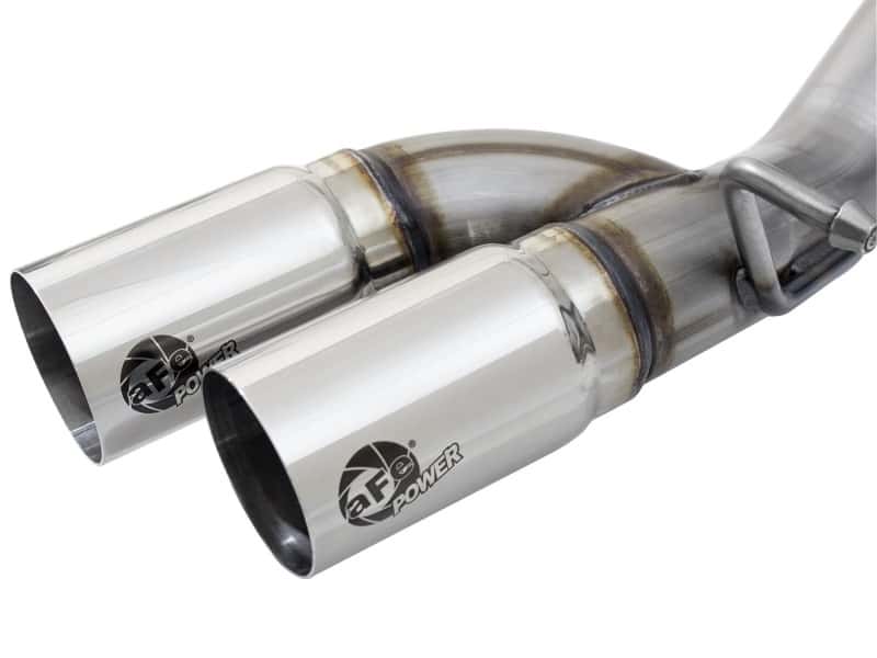aFe — aFe MACH Force-XP 3in 409 SS Cat-Back Exhaust w/ Polished Tip 17-19 GM Colorado/Canyon V6-3.6L
Cat-Back Exhaust - view 2