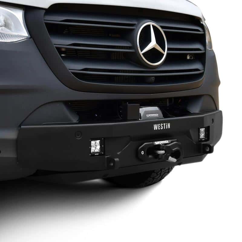 Westin — Westin 19-23 Mercedes-Benz Sprinter Pro-Series Mid Width Front Bumper - Textured Black
Bumper- Front
Bumper-Front - view 18