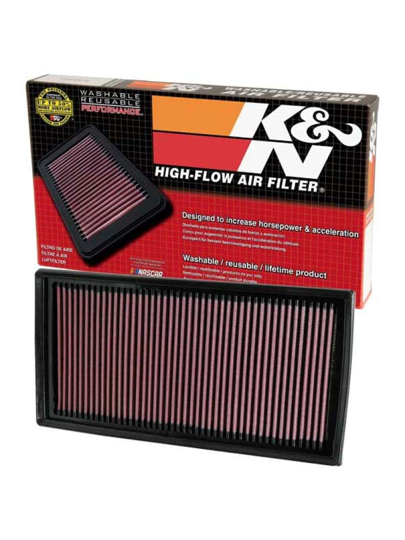 K&N Engineering — K&N 08 Mercedes Benz CLK63 AMG 6.3L Drop In Air Filter
Replacement Air Filt
Air Filter - view 3