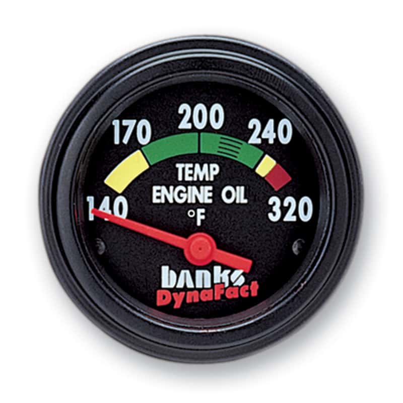 Banks Power — Banks Power Cummins 5.9/8.3L MH Temp Gauge Kit - Engine Oil
Temperature Gauge
Gauges/Mounting - view 1