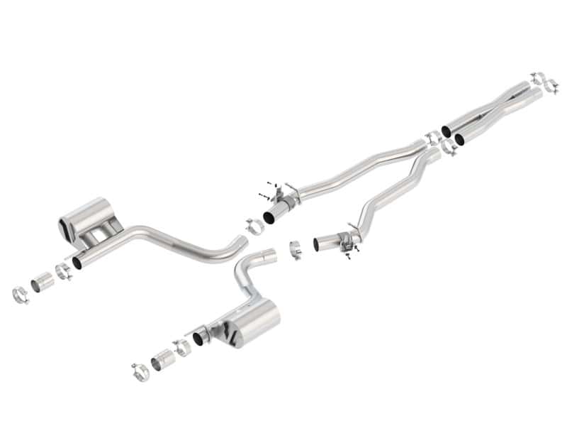 Borla — Borla 2015 Dodge Challenger Hellcat 6.2L V8 ATAK Catback Exhaust No Tips Factory Valance
Cat-Back System
ExhstSysKt - view 2