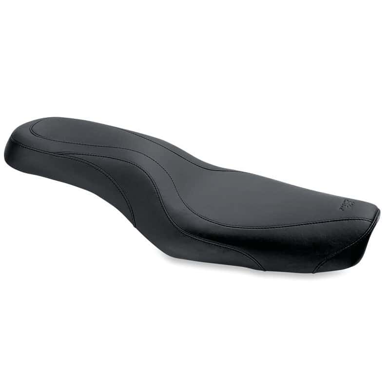 Mustang Motorcycle — Mustang 82-03 Harley Sportster DayTripper 1PC Seat - Black - view 2