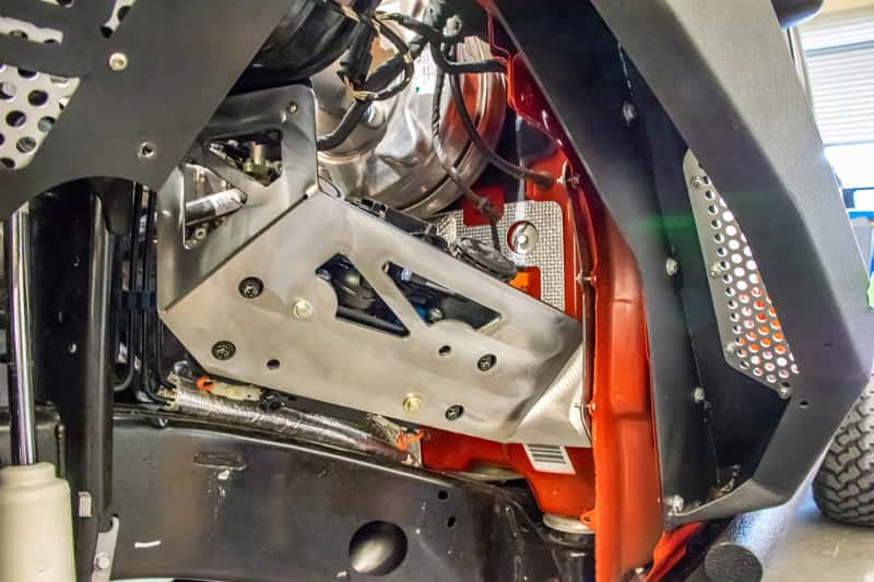 DV8 Offroad — DV8 Offroad 2018+ Jeep JL / JT Engine Bay Compressor Mount
Engine Bay Mount - view 6