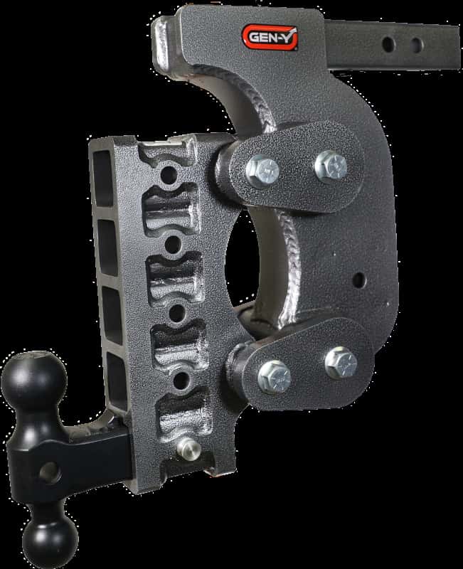 GEN-Y Hitch — Gen-Y The Boss Torsion-Flex 2in Shank 15in Drop 16K Hitch w/GH-051 Dual-Ball/Stabilizer Kit
Drop Hitch - view 2
