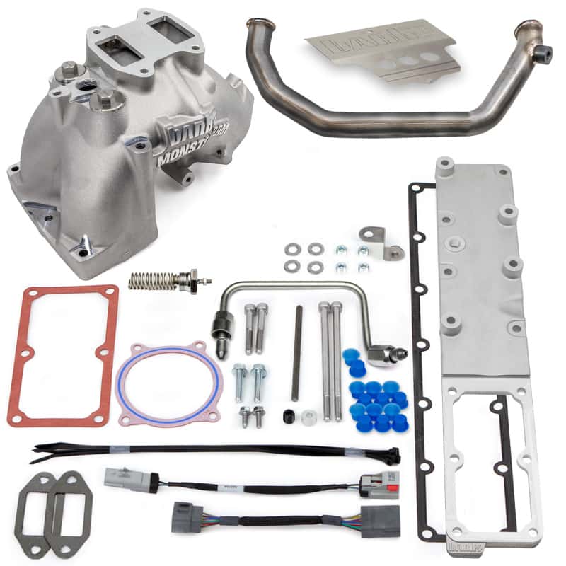 Banks Power — Banks Power 07.5-12 Ram Cab Chassis 6.7L Diesel Monster-Ram Intake System w/Fuel Line - Natural
Ram Air Intake - view 2