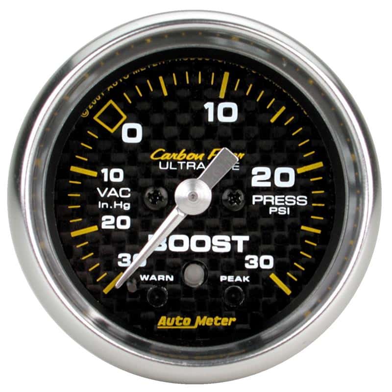 AutoMeter — Autometer Carbon Fiber 52mm 30 PSI Electronic Boost gauge
GA 2" BST/VC 30 S CF - view 2