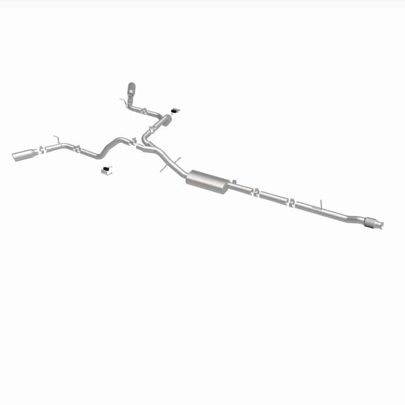Magnaflow — MagnaFlow 2019 Chevy Silverado 1500 V8 5.3L Street Series Dual Split Exit Exhaust w/ Polished Tips
Cat-Back - view 13
