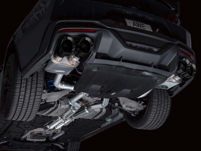 AWE Tuning — AWE 2024 Ford Mustang Dark Horse S650 RWD SwitchPath Catback Exhaust w/ Quad Diamond Black Tips
SwitchPath Catback - view 3