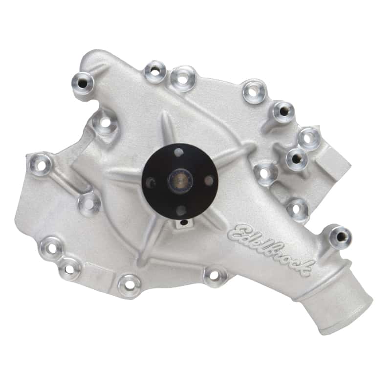 Edelbrock — Edelbrock Water Pump High Performance Ford 1970-92 429/460 CI V8 Standard Length Satin Finish
WATER PUMPS - view 3
