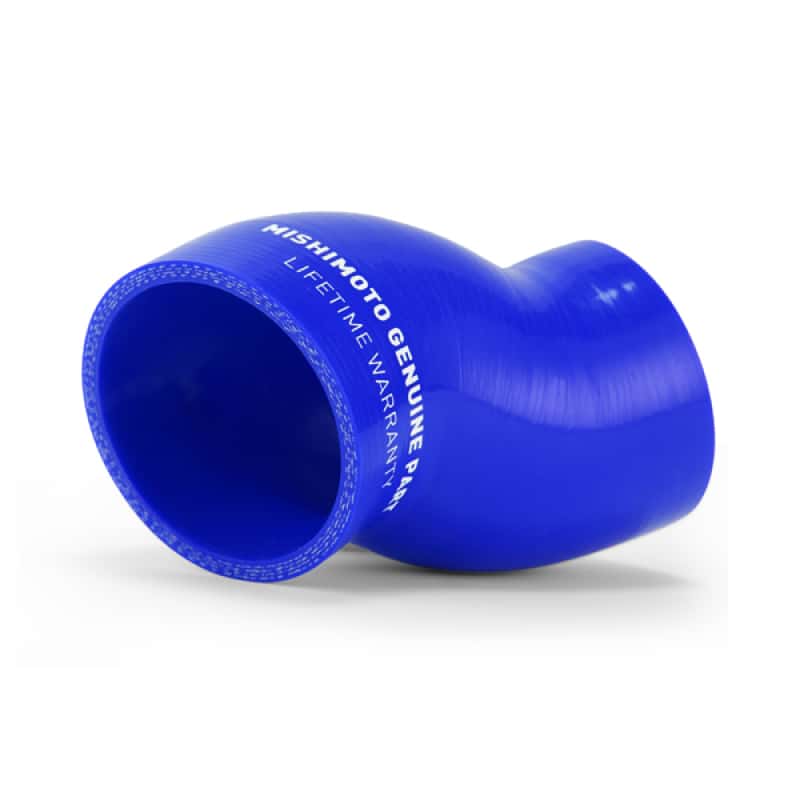 Mishimoto — Mishimoto Subaru WRX Blue Silicone Throttle Body Hose - view 4