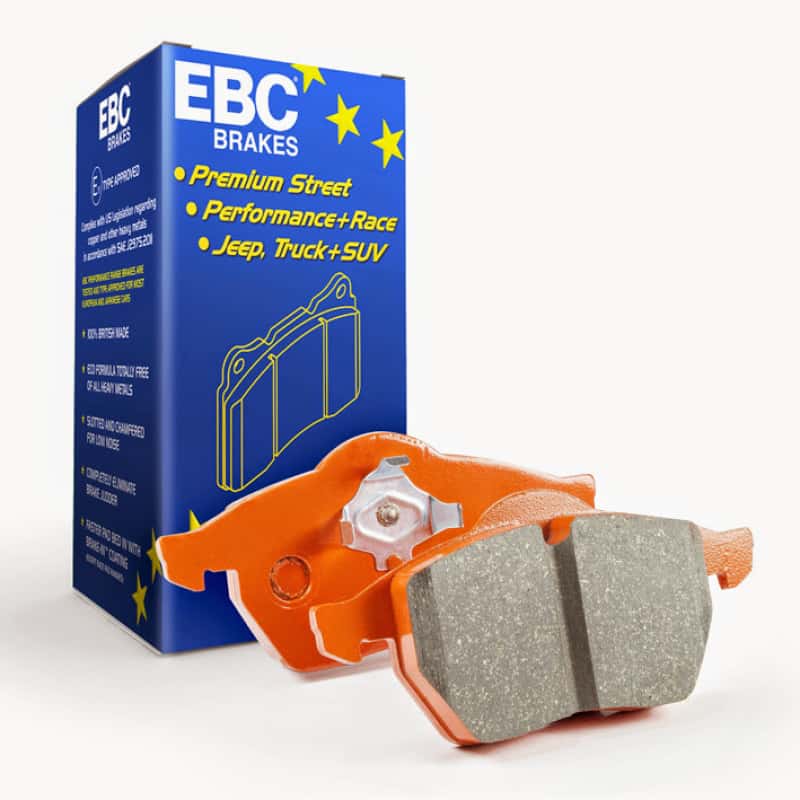 EBC — EBC 99-03 Aston Martin DB7 5.9 Orangestuff Front Brake Pads
Disc Brake Pad - view 12