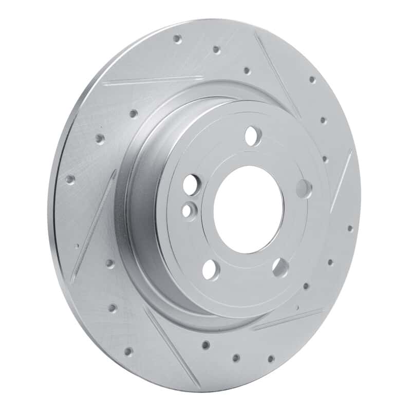 R1 Concepts — R1 19-26 Mercedes-Benz A200 (Mexico) Rear Right Drilled & Slotted Silver Brake Rotor
R1 Brake Rotor Drill - view 2