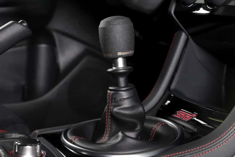 GrimmSpeed — GrimmSpeed Stubby Shift Knob Stainless Steel Black - M12x1.25 - view 3