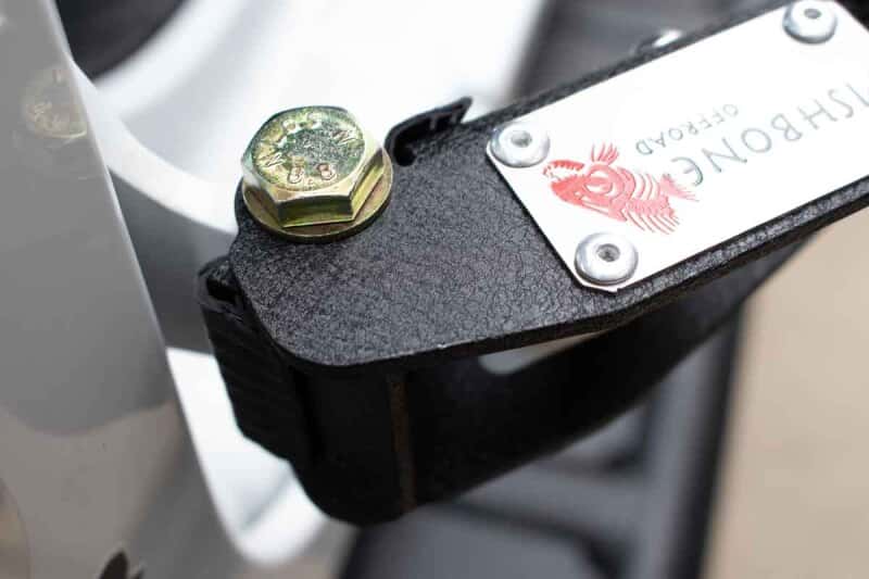 Fishbone Offroad — Fishbone Offroad 2007+ Jeep Wrangler/Gladiator Steel - Black Foot Peg Set - view 12
