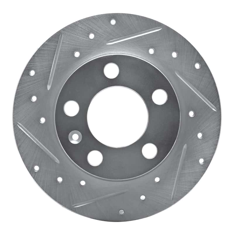 R1 Concepts — R1 98-24 Audi A1 (Mexico) Rear Left Drilled & Slotted Silver Brake Rotor
R1 Brake Rotor Drill - view 1
