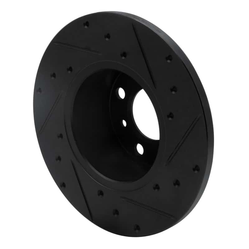 R1 Concepts — R1 77-83 BMW 320I (USA/Canada) Front Left Drilled & Slotted Black Brake Rotor
R1 Brake Rotor Drill - view 4