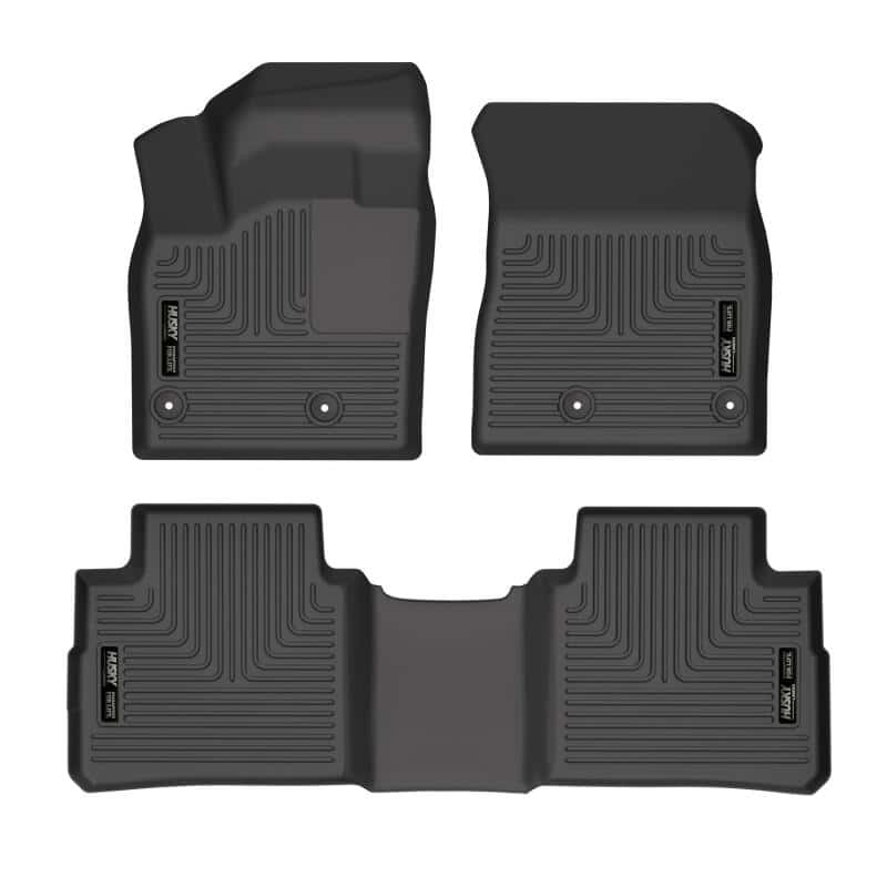 Husky Liners — Husky Liners 21-22 Nissan Rogue WeatherBeater Front & 2nd Seat Floor Liners - Black
Weatherbeater Series
Floor Liners - view 1