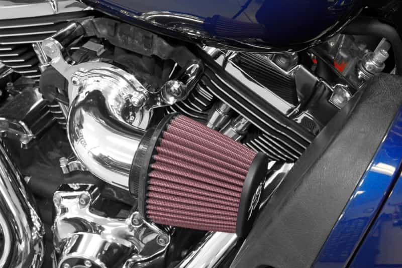 K&N Engineering — K&N 01-15 Harley-Davidson Touring 96 / 103 / 08-15 Bright AirCharger Performance Intake
Air Intake System - view 2