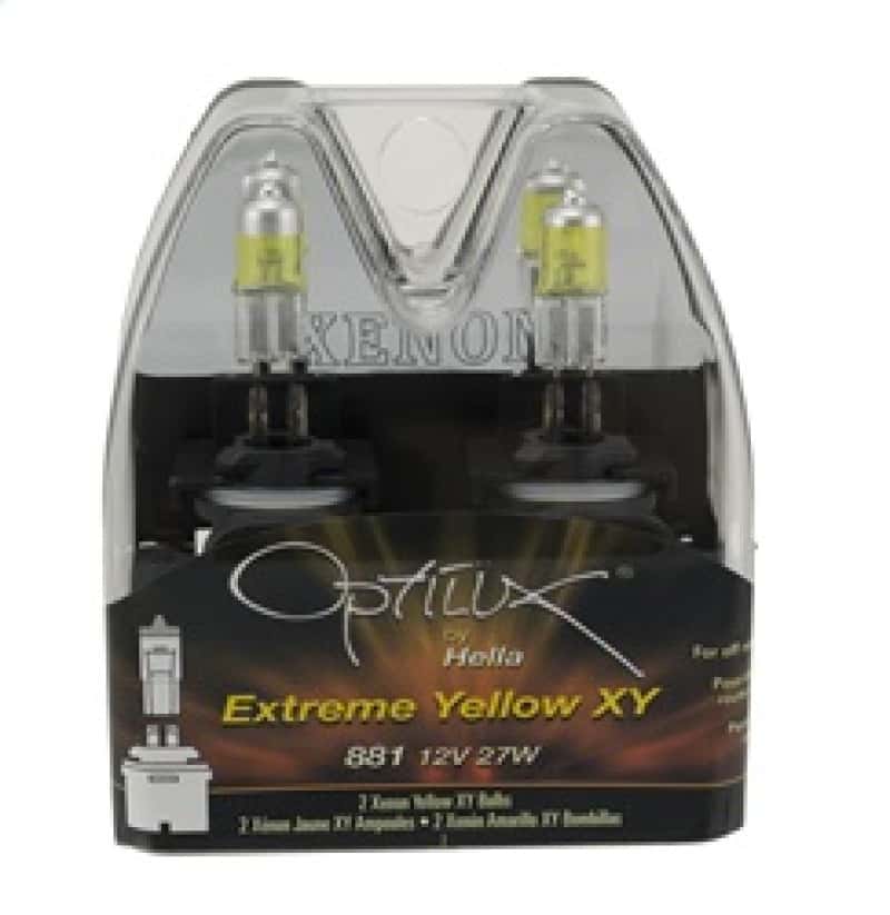 Hella — Hella Optilux 881 12V Xenon Yellow XY Bulb
881 Halogen Bulb
Bulb - view 10