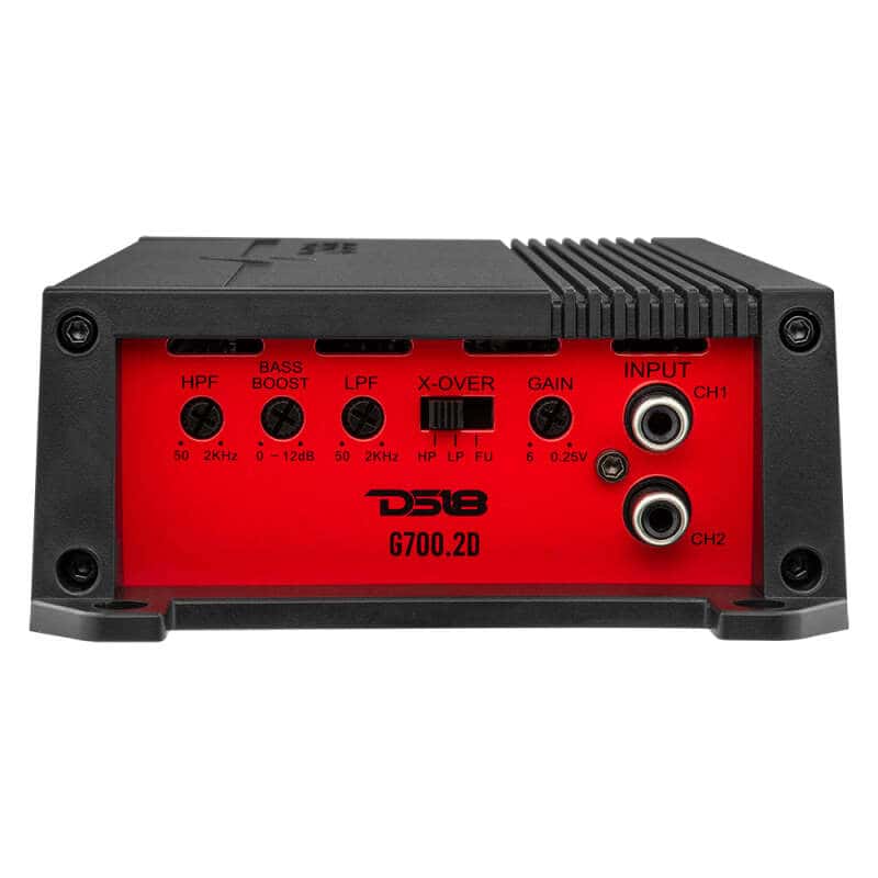 DS18 — DS18 2-Channel Amplifier 1 x 360/4ohm Bridge 2x 180/2ohm 2x 100/4ohm Watts RMS - view 3