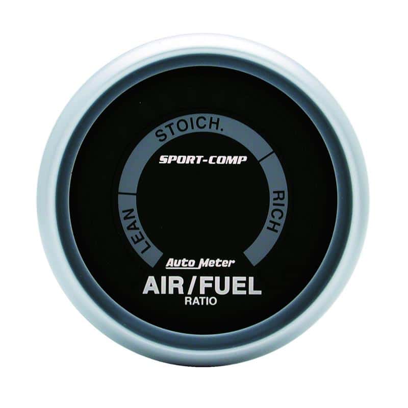 AutoMeter — Autometer Sport-Comp 52mm Electronic Air Fuel Gauge
2" AIR/FUEL RATIO, F - view 2