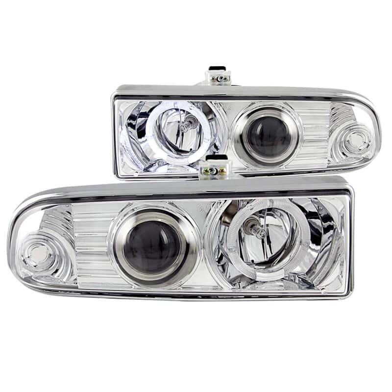 ANZO — ANZO 1998-2005 Chevrolet S-10 Projector Headlights w/ Halo Chrome
Head Light Set
HdLtSet - view 2