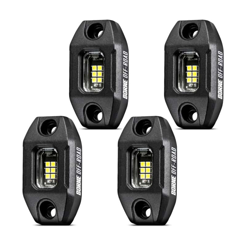 Borne Off-Road — Borne Off-Road Rock Light (Kit of 4) Long Harness - view 8