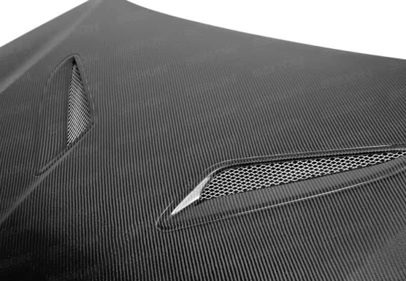 Seibon — Seibon 12-13 Hyundai Genesis OE Carbon Fiber Hood - view 2