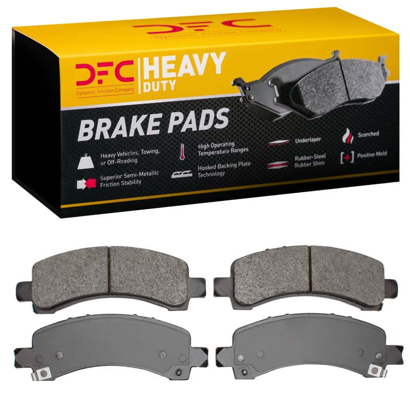 DFC — DFC 03-20 Chevrolet Express 2500 Rear Heavy Duty Pads - Semi Metallic
DFC Brake Pad Set - view 1