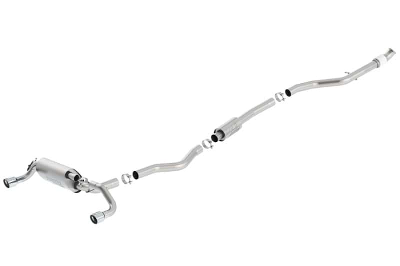 Borla — Borla 13-16 BMW 335i / 435i Atak Cat back SS 3.0in, 2.25in 3.5in Tip Single Rolled
Cat-Back System
ExhstSysKt - view 4