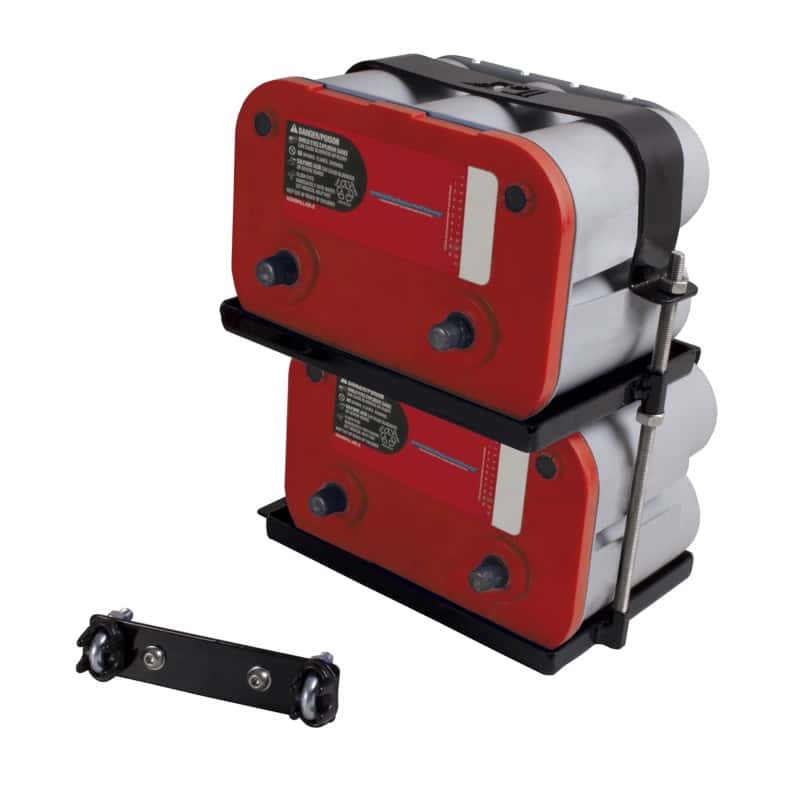 Rugged Ridge — Rugged Ridge 97-06 Jeep Wrangler Dual Battery Tray
JEEP_HARDPARTS - view 4
