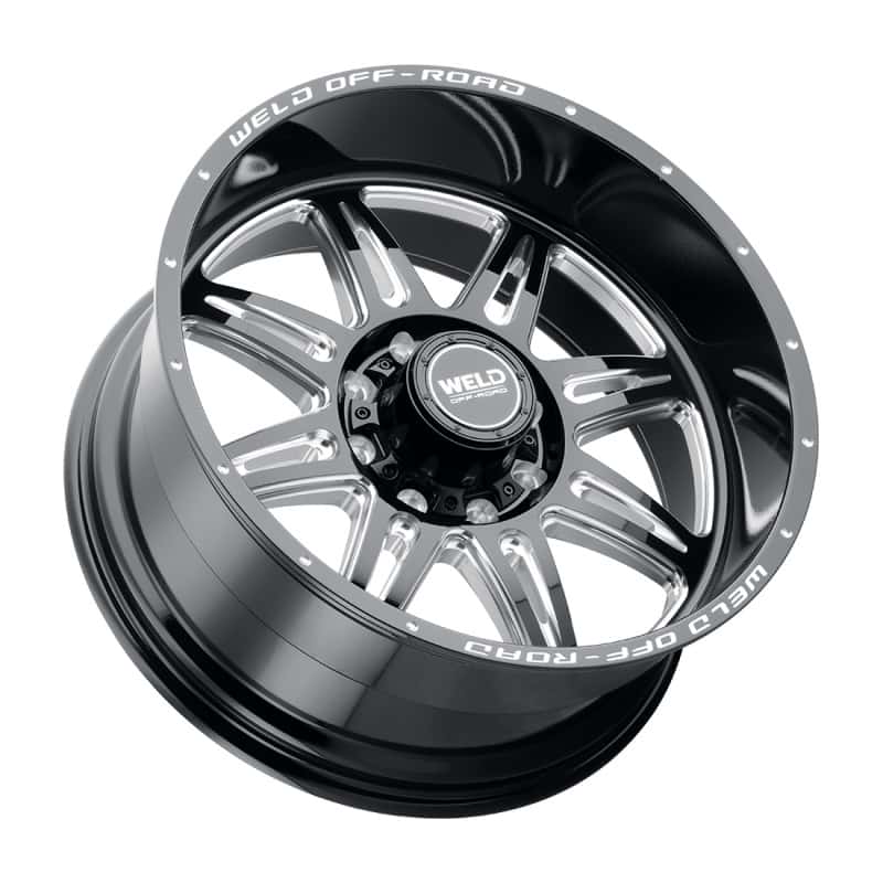 Weld — Weld Cheyenne W132 Series 20x10 / 8x170 BP / -18 Offset / 4.75 BS / 125.1 Bore - Gloss Black MIL - view 2