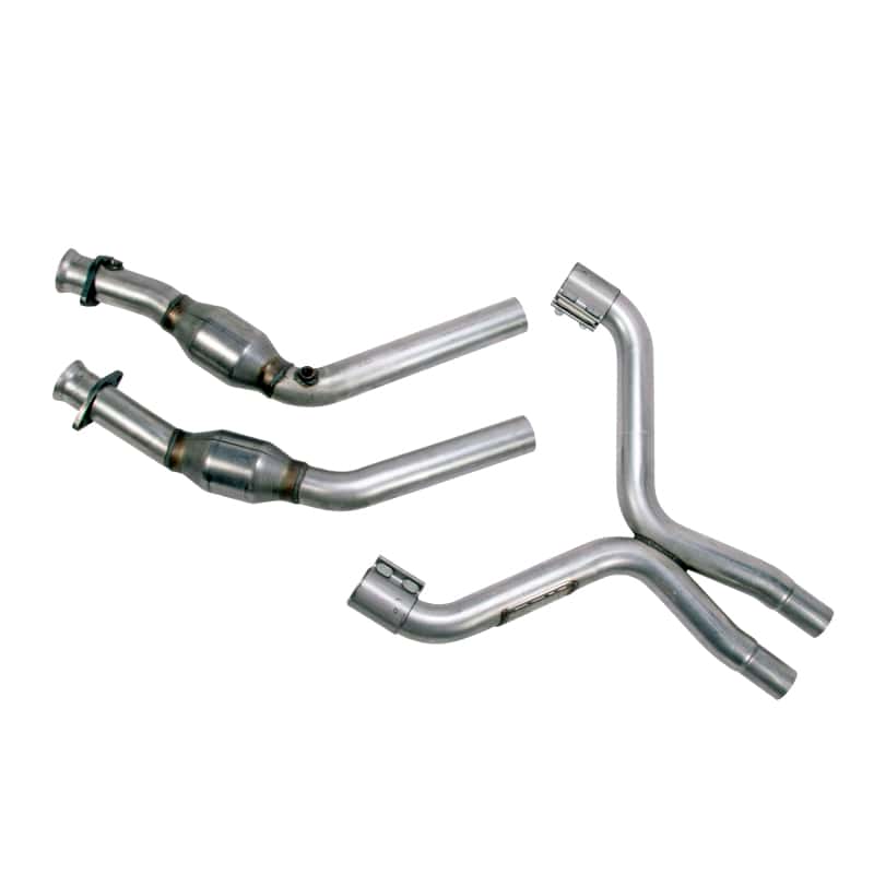 BBK — BBK 11-14 Mustang 3.7 V6 High Flow X Pipe With Catalytic Converters - 2-1/2
ExhstCrossoverPipe
Exhaust Headers - view 2