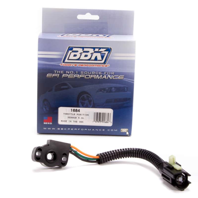 BBK — BBK 86-93 Mustang 5.0 Throttle Position Sensor TPS For Throttle Body
ThrtlPositionSnsr
Tps Sensor - view 1