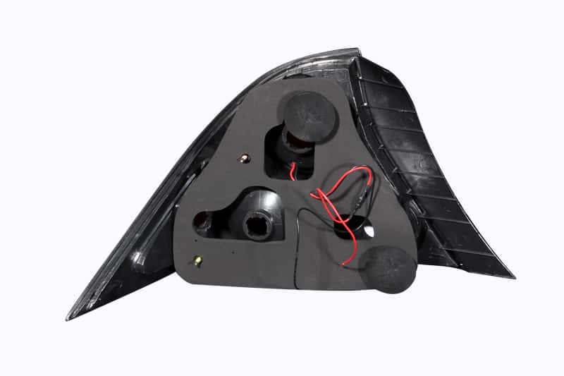 ANZO — ANZO 2001-2003 Honda Civic Taillights Black w/ Halo
TailLightSet - view 4
