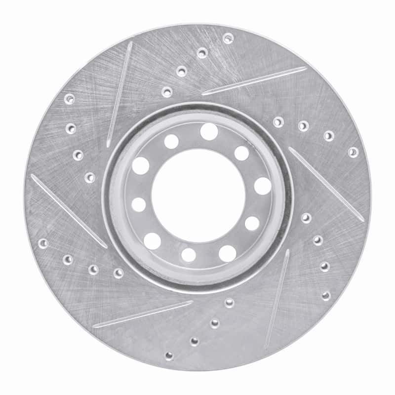 R1 Concepts — R1 72-80 Mercedes-Benz 450SL Front Right Drilled & Slotted Silver Brake Rotor
R1 Brake Rotor Drill - view 5