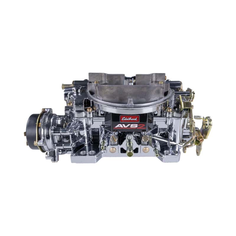 Edelbrock — Edelbrock AVS2 Carburetor 500 CFM w/ Electric Choke - Chrome Plasma - view 5