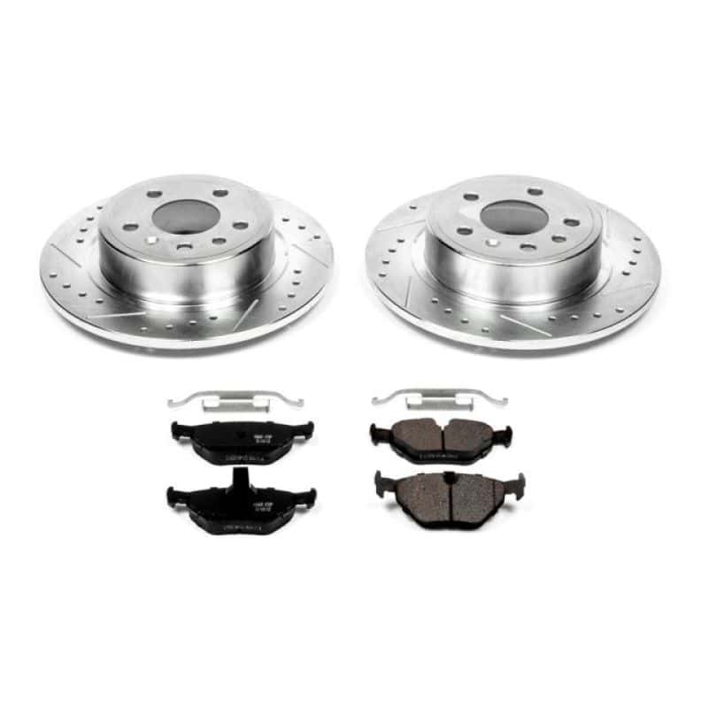 PowerStop — Power Stop 99-10 Saab 9-5 Rear Z23 Evolution Sport Brake Kit - view 1