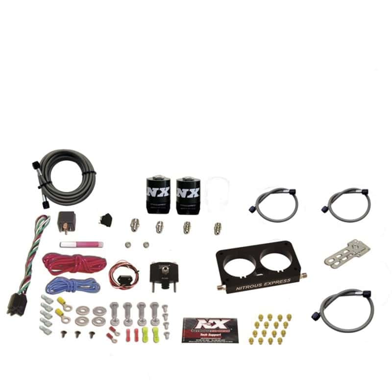 Nitrous Express — Nitrous Express 96-04 Ford Mustang Cobra/Mach 1 4 Valve (Stock TB) Nitrous Kit (50-300HP) w/o Bottle
Injection System Kit
N2OSys - view 1