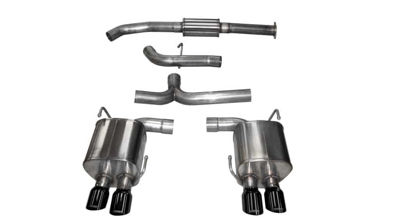 CORSA Performance — Corsa 2015-2021 Subaru WRX Cat Back Exhaust Black Quad 3.5in Tips *Sport*
Exhaust - view 3