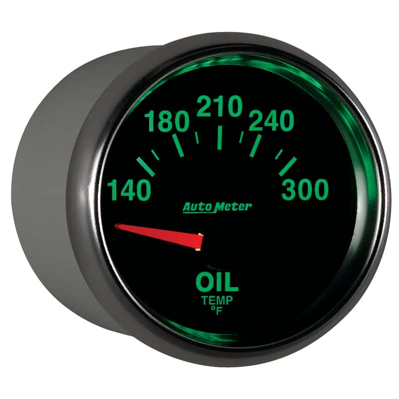 AutoMeter — Autometer GS 52mm 140-300 Deg F Short Sweep Electronic Oil Temperature Gauge
2-1/16" OIL TEMP, 14 - view 12