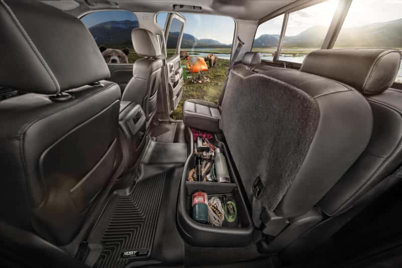Husky Liners — Husky Liners 19-23 Chevy Silverado 1500 DC / 20-23 2500/3500HD GearBox Under Seat Storage Box
Gearbox Storage Syst
Storage Box - view 4