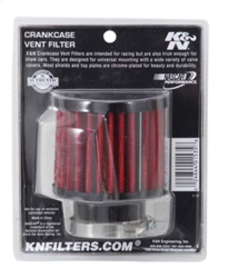 K&N Engineering — K&N 1.5in Flange ID x 3in OD x 2.5in H Rubber Base Crankcase Vent Filter
Vent Air Filter/Brea
Vent Air Filter - view 10