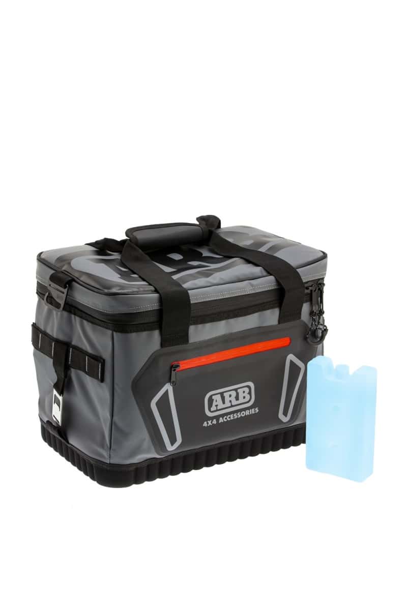 ARB — ARB Cooler Bag Charcoal w/ Red Highlights 15in L x 11in W x 9in H Holds 22 Cans
Cooler Bag - view 4